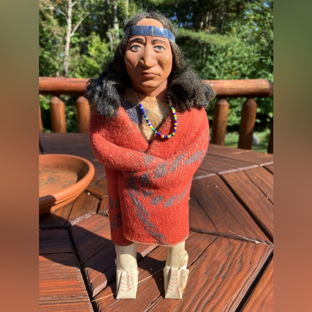 VERY RARE ANTIQUE SKOOKUM DOLL